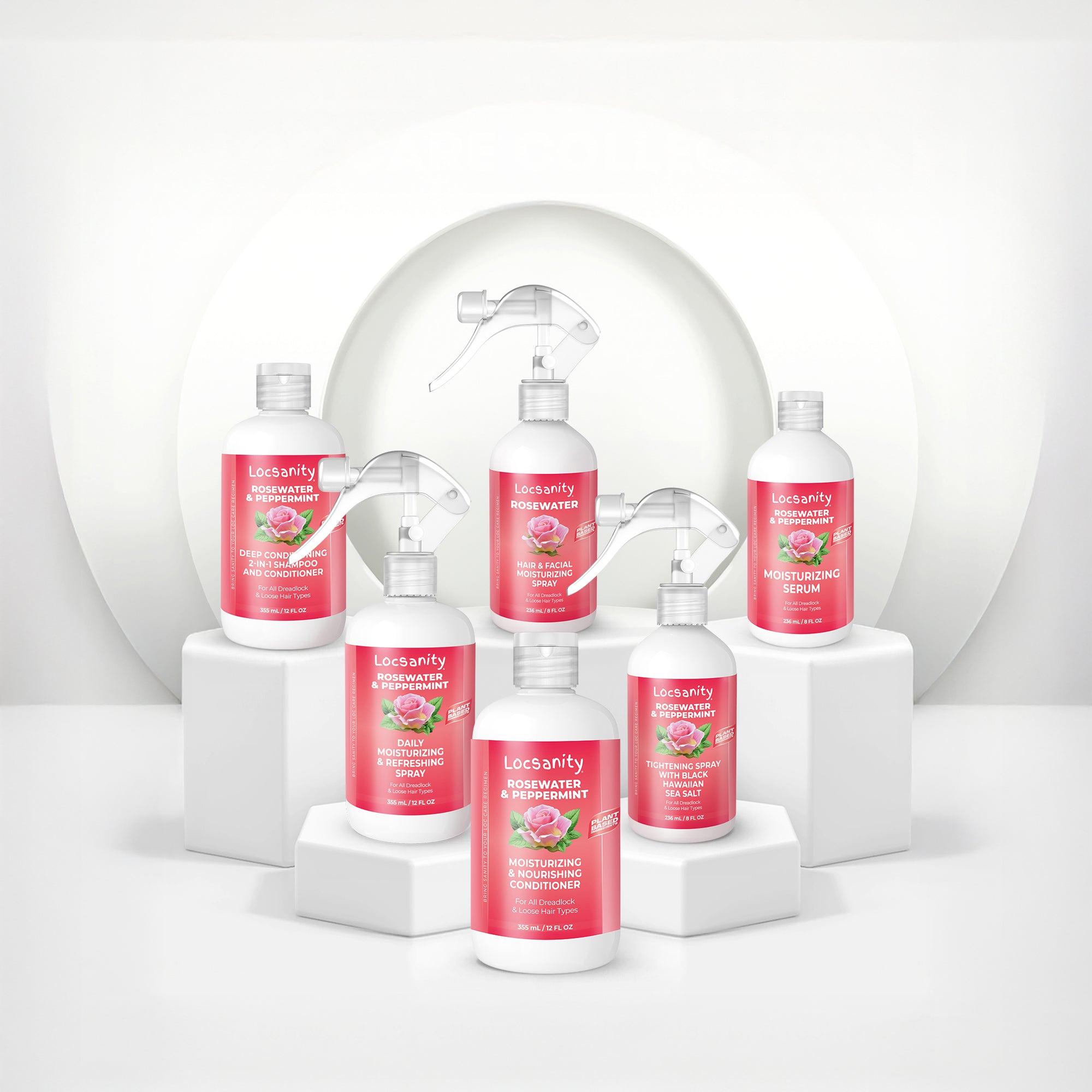 Rosewater Peppermint Loccare Bundle – Locsanity