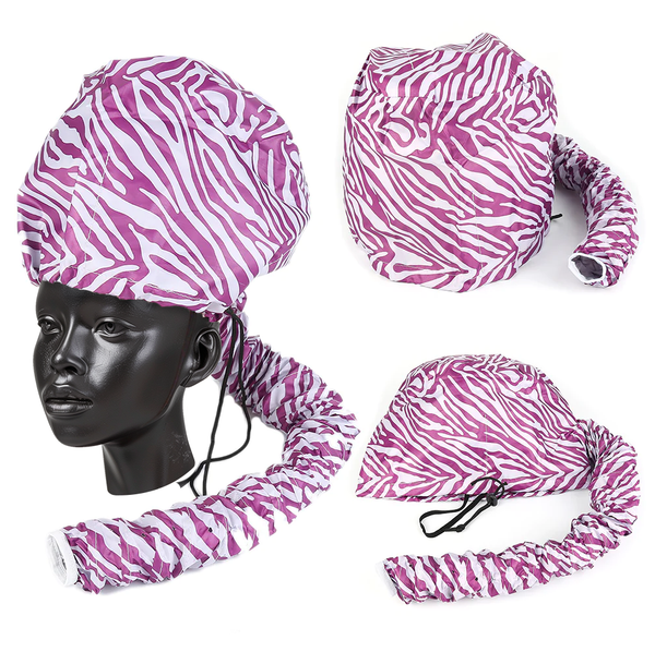 Dreadlock Super Fast Hair Quick Drying Cap - Black or Purple