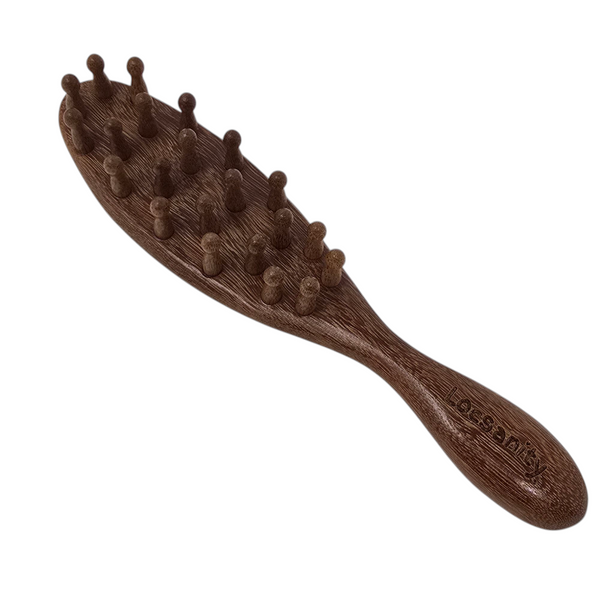 Locsanity Sandalwood Microlocs, Sisterlocks, Dreadlocks Brush for Locs, Hair Brush