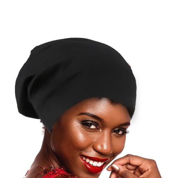 Locsanity Satin Lined Beanie Hat Dreadlocks and Natural Hair Various Colors