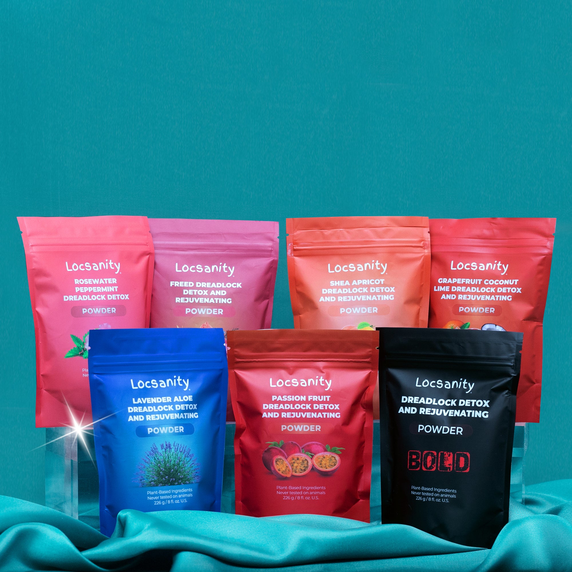 Locsanity Dreadlock Detox Powder — Deep Cleansing Loc & Scalp Treatmen