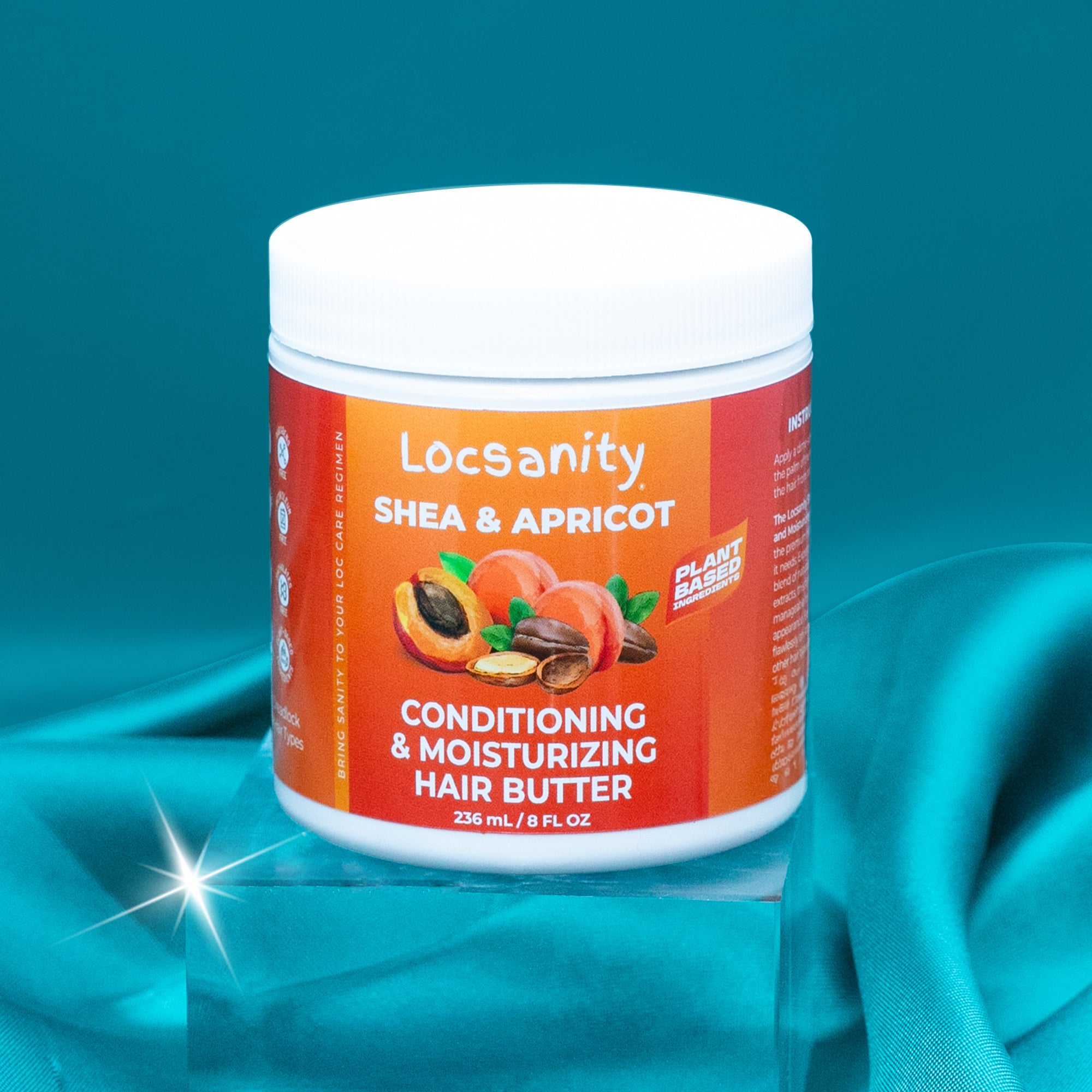 Locsanity Shea & Apricot Loose, Natural, Conditioning and Moisturizing