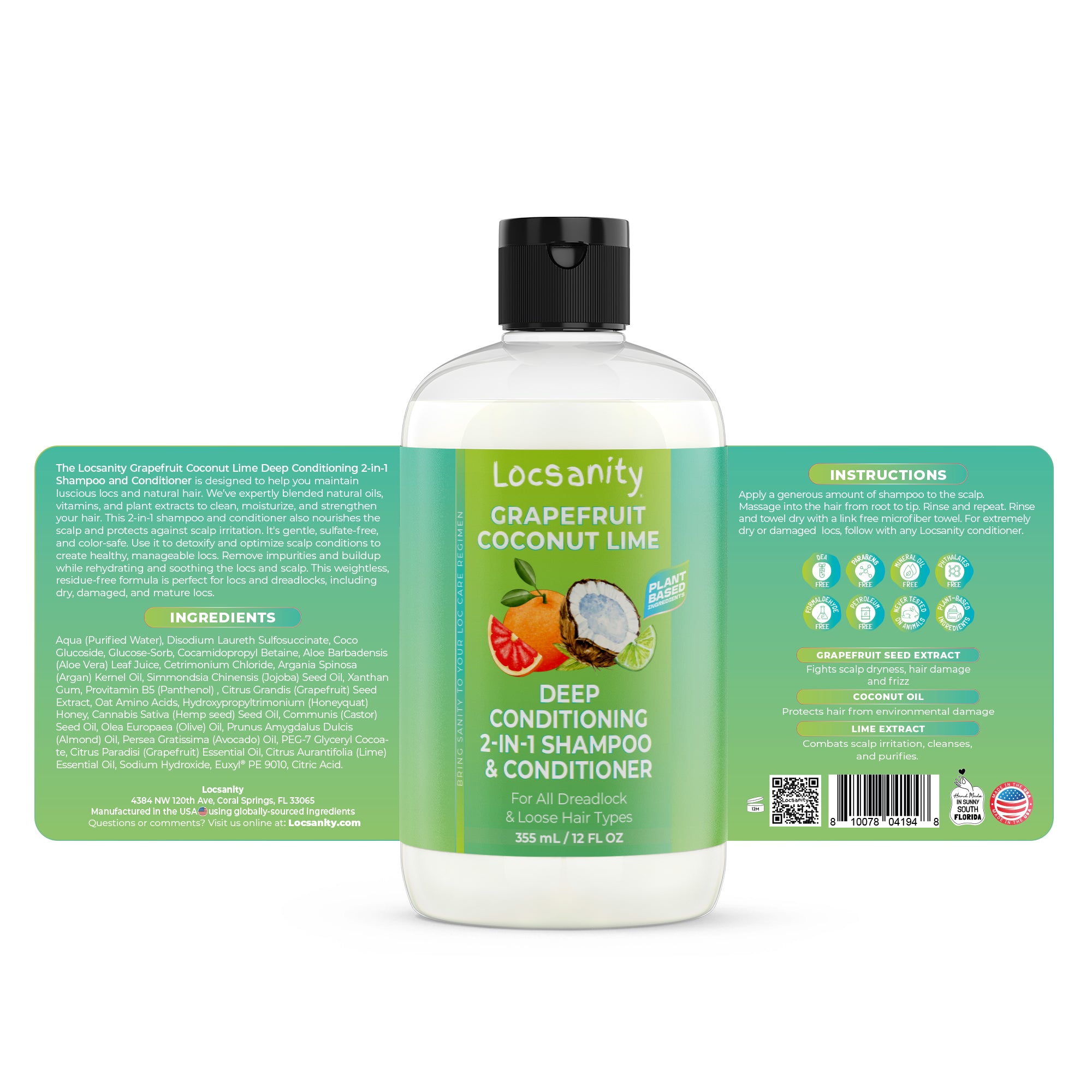 B&BW Coconut Lime Verbena 12 oz. each 2 Shampoo & 3 2024 Conditioner Bundle