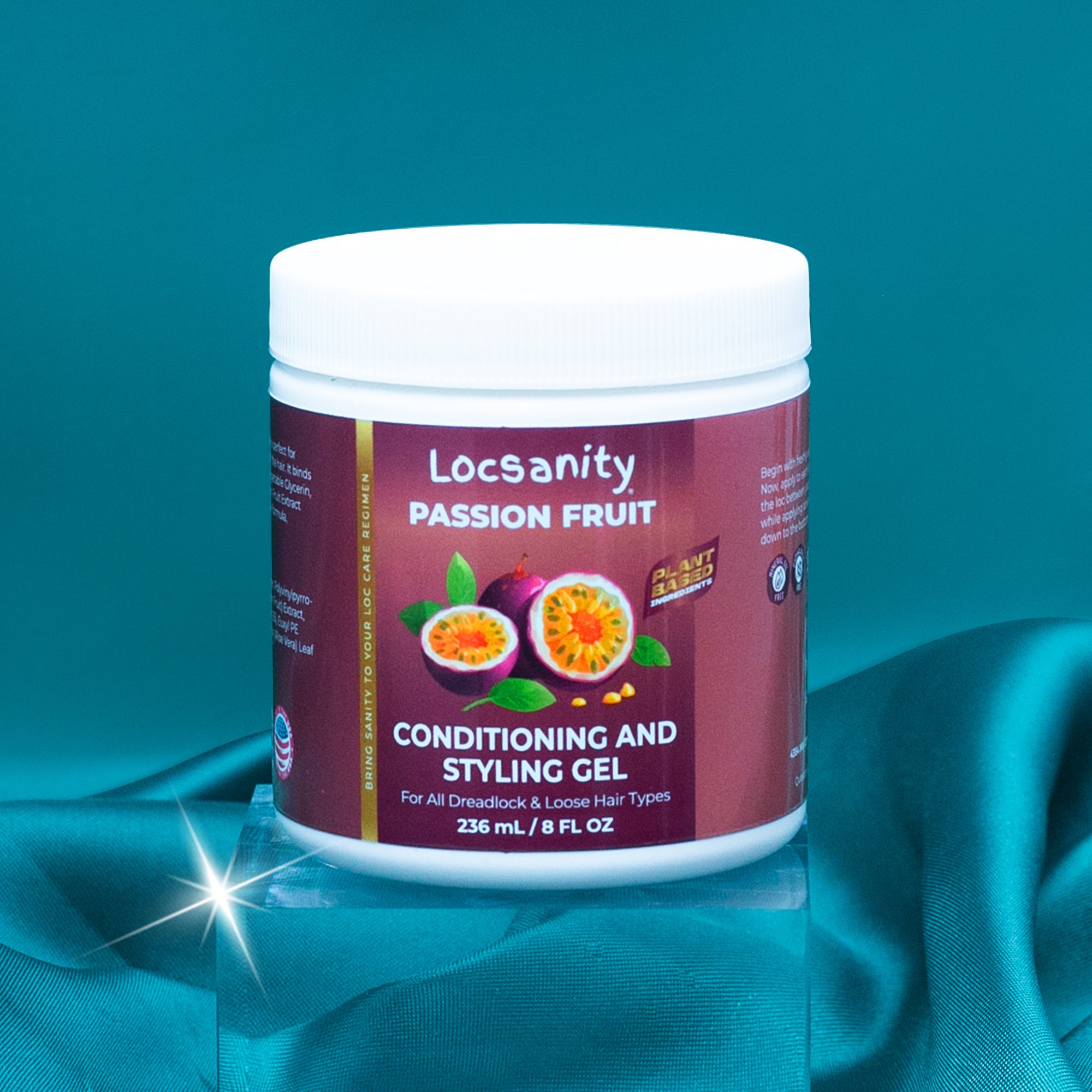 Locsanity Passion Fruit Conditioning, Styling, Rolling, Twisting, Lock