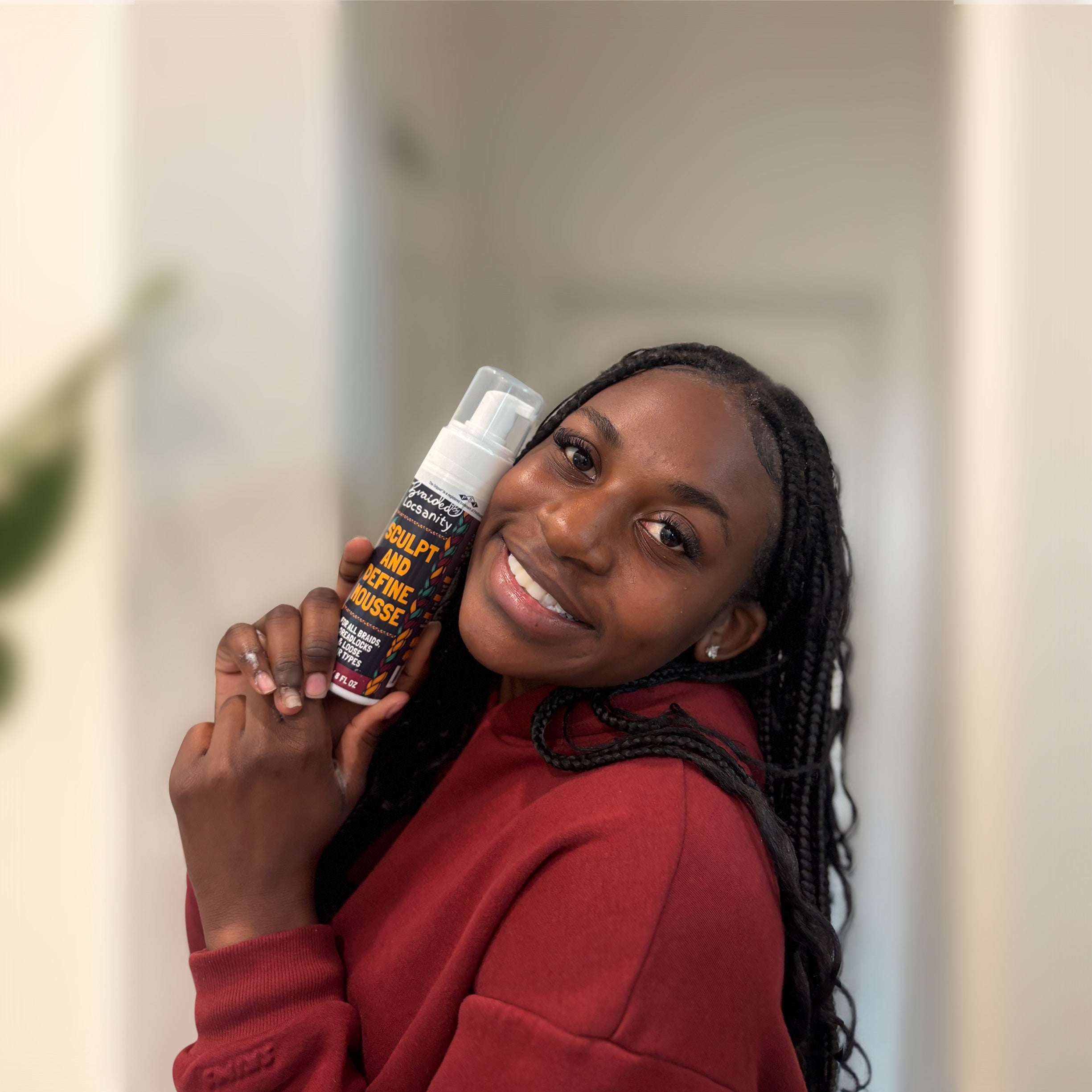 Braided by Locsanity Sculpt & Define Mousse