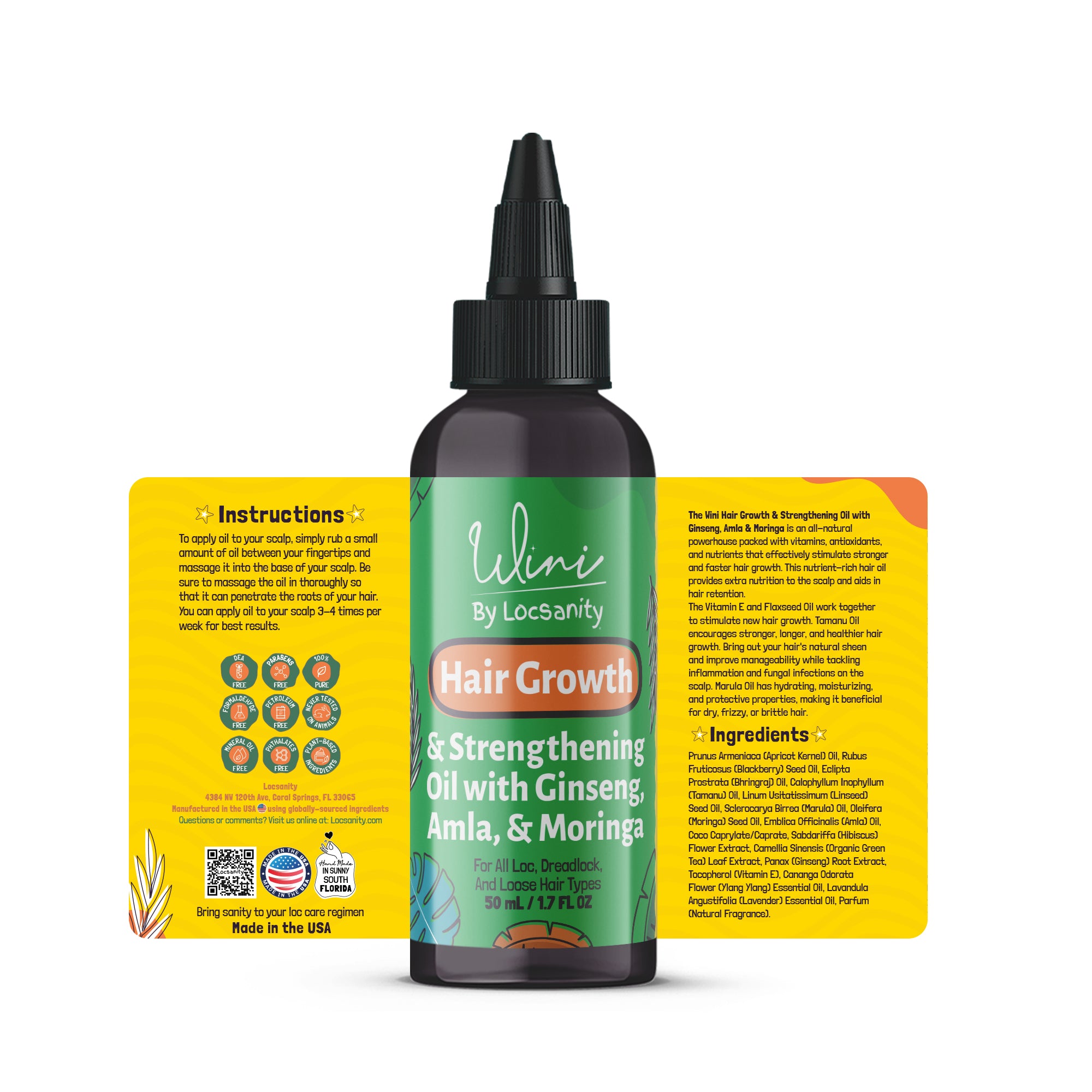 Locsanity Mature Locs Travel Sample Kit, 2-in-1 Shampoo and Conditione