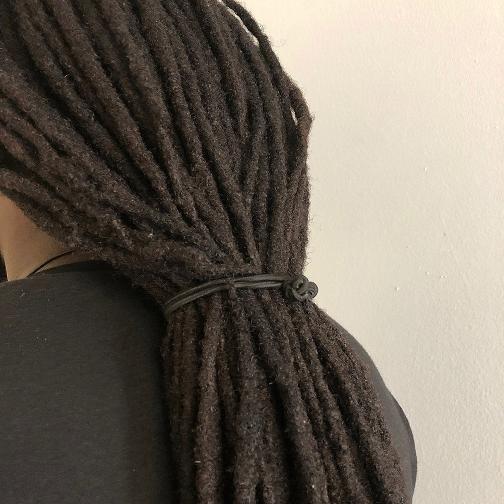 Threddies Jumbo-Knoten-Haargummi 4er Set – Extra Groß, Dehnbar, Ideal Für Naturhaar, Dreadlocks & Dickes Haar